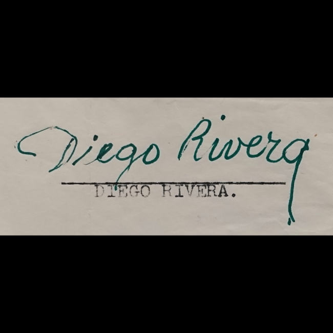 ¡Hasta siempre, Diego Rivera!
