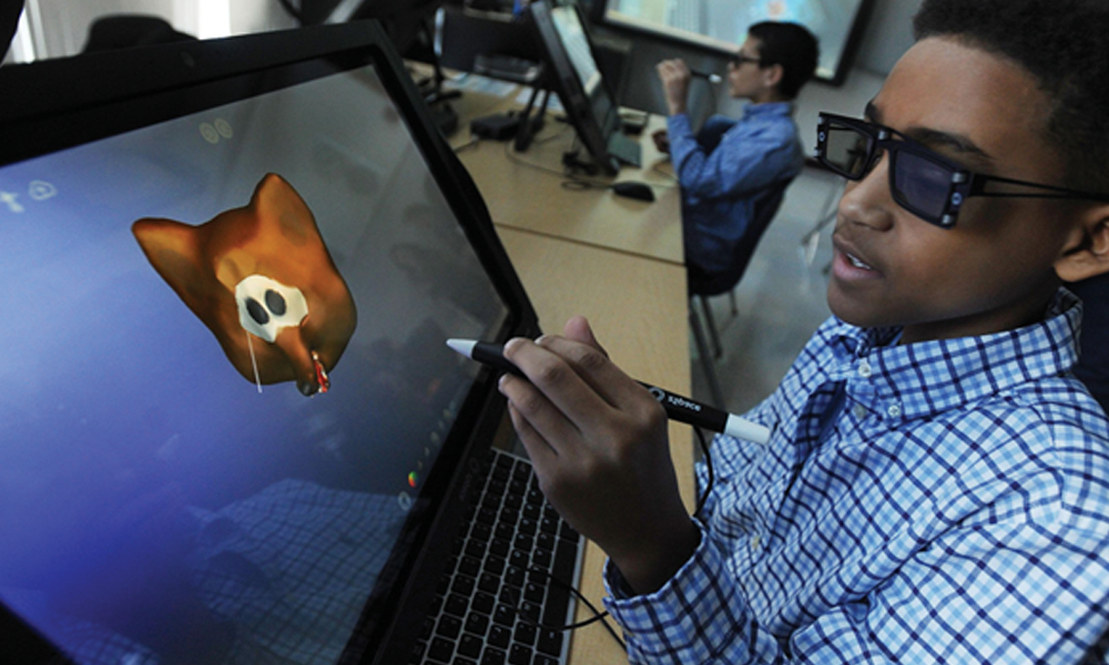 Educación con tabletas 3D